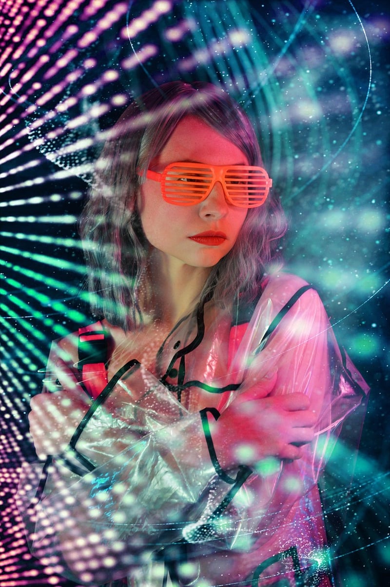 Futuristic Cyber Woman
